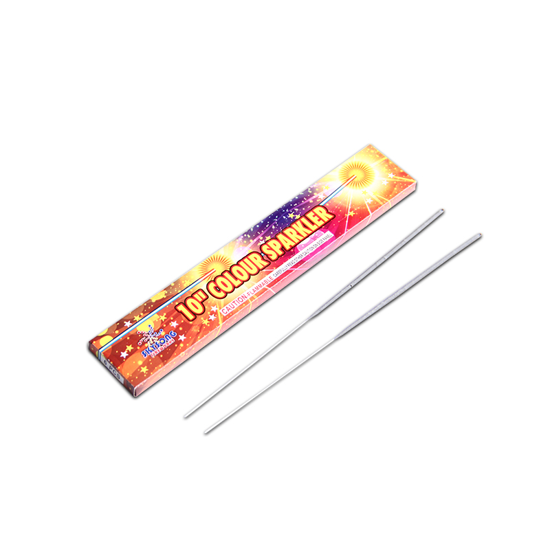 10" Colour Sparklers -Metal