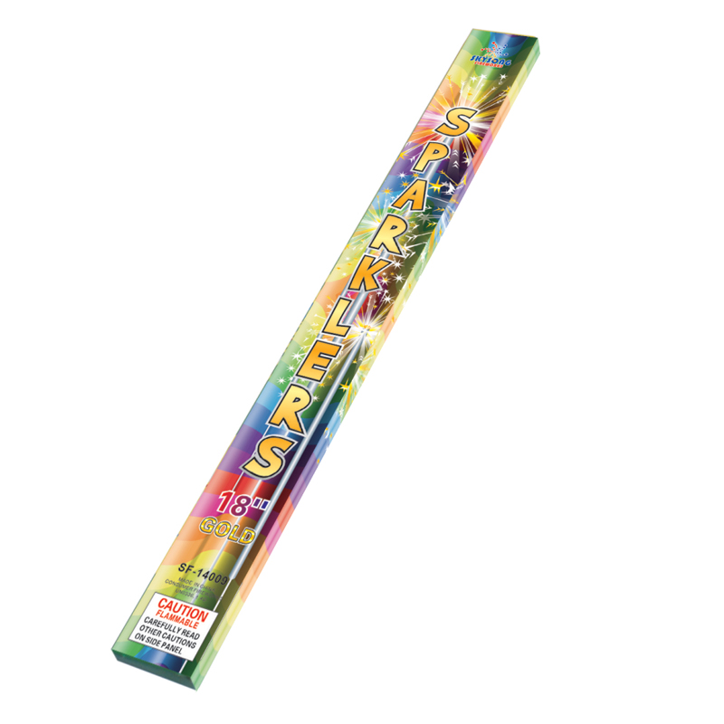 18" Gold Sparklers