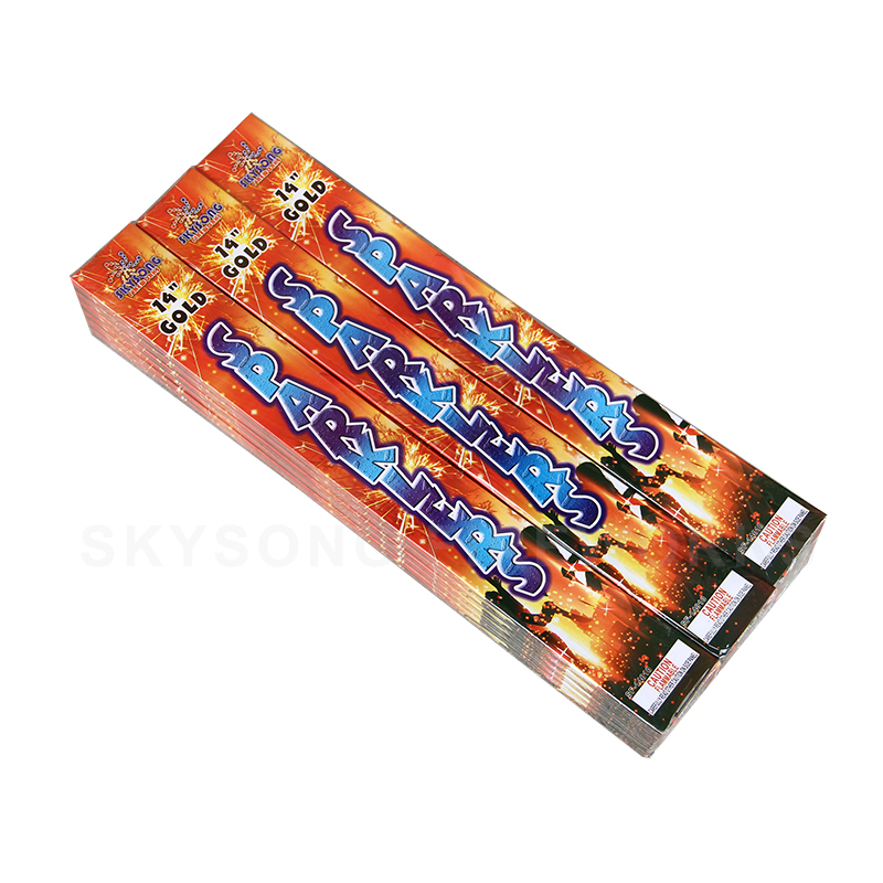 14" Gold Sparklers