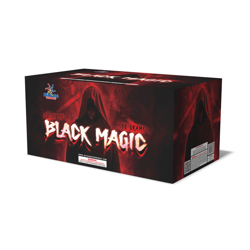 Black Magic 12Shots 2" Fan Cake Black Magic 12Shots 2" Fan Cake