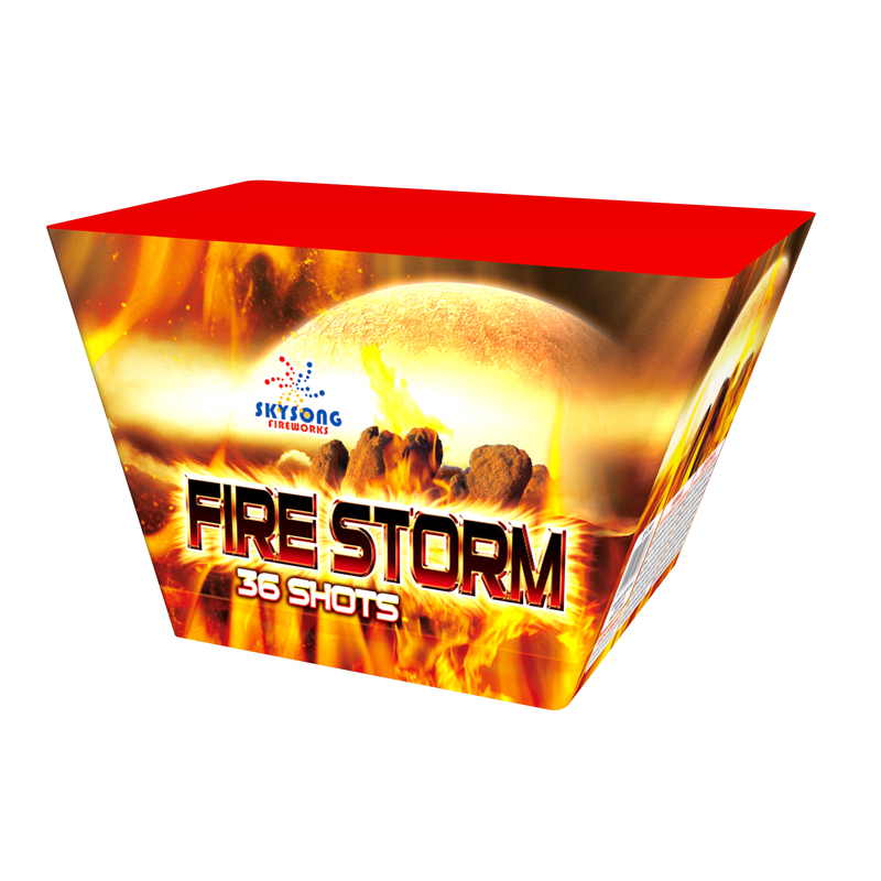 Fire Storm 36Shots Fan Cake Fire Storm 36Shots Fan Cake