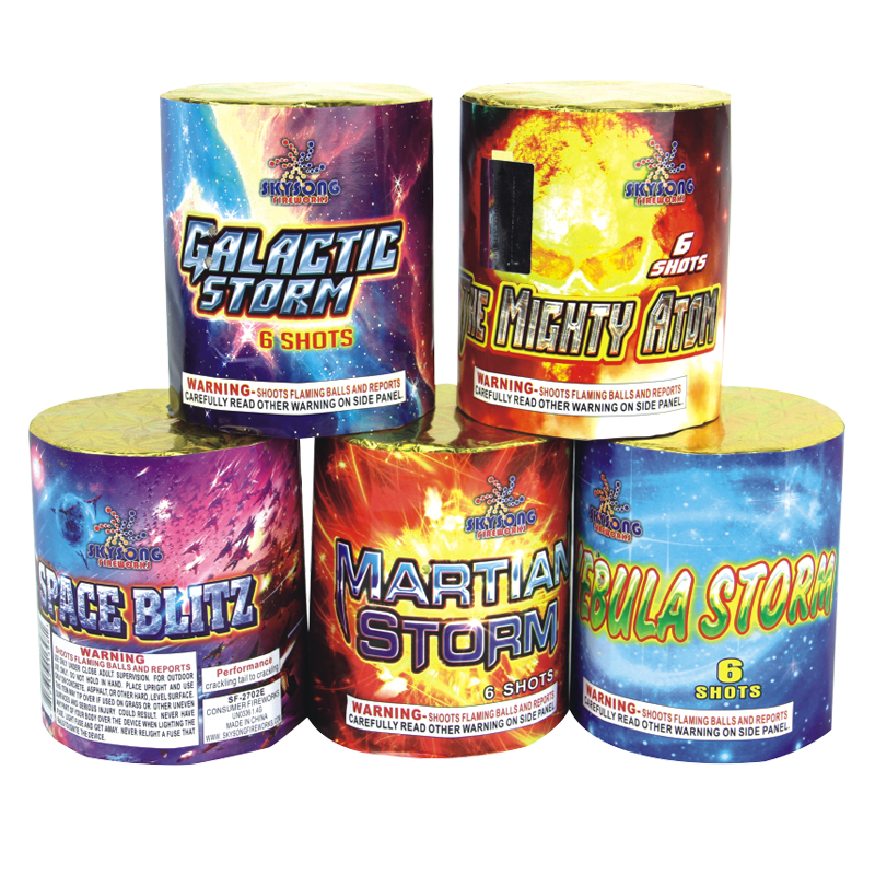 Galactic Storm/The Mighty Atom/Nubula Storm/Martian Storm/Space Blitz 6s Assorted