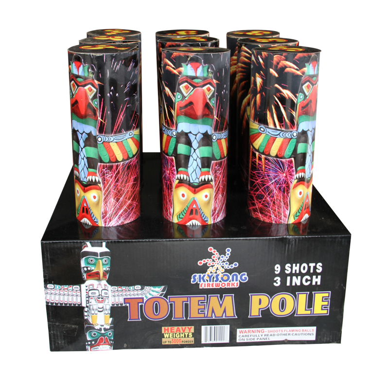 Totem Pole 3" 9Shots