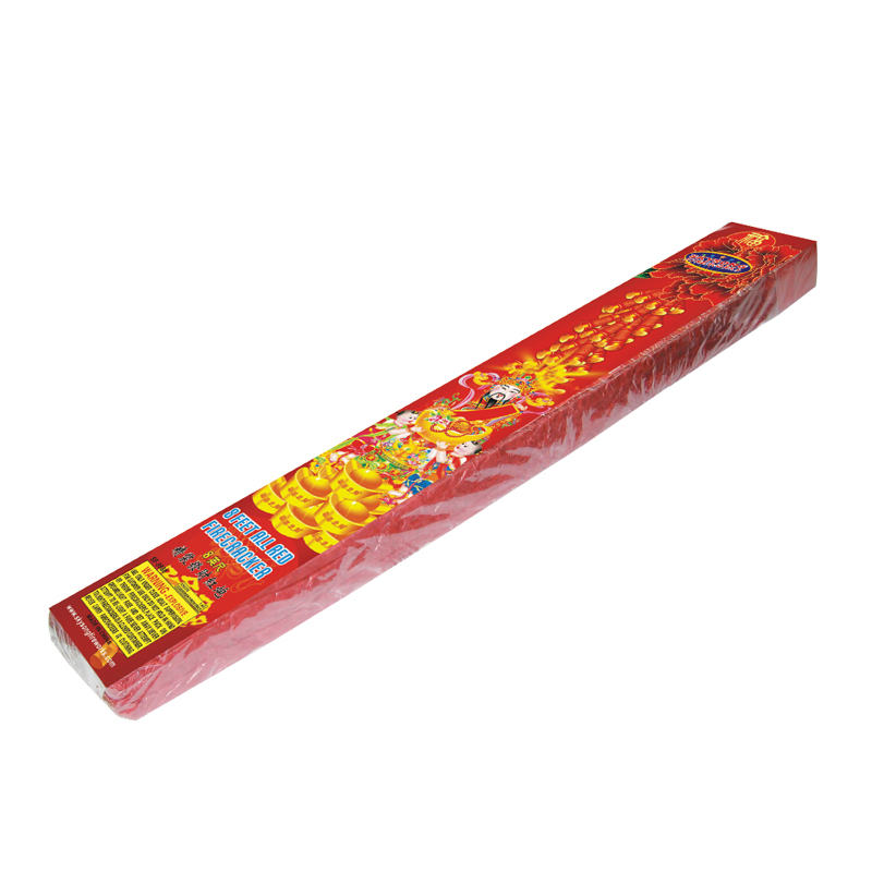 8 Feet All Red Crackers