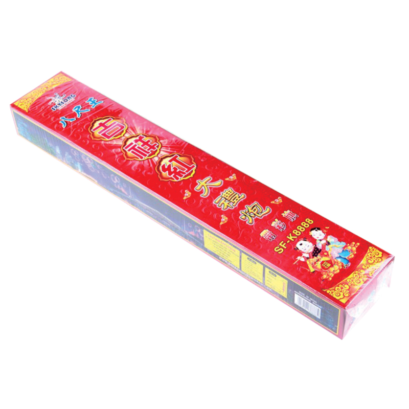 Jumbo 8 Feet All Red Crackers