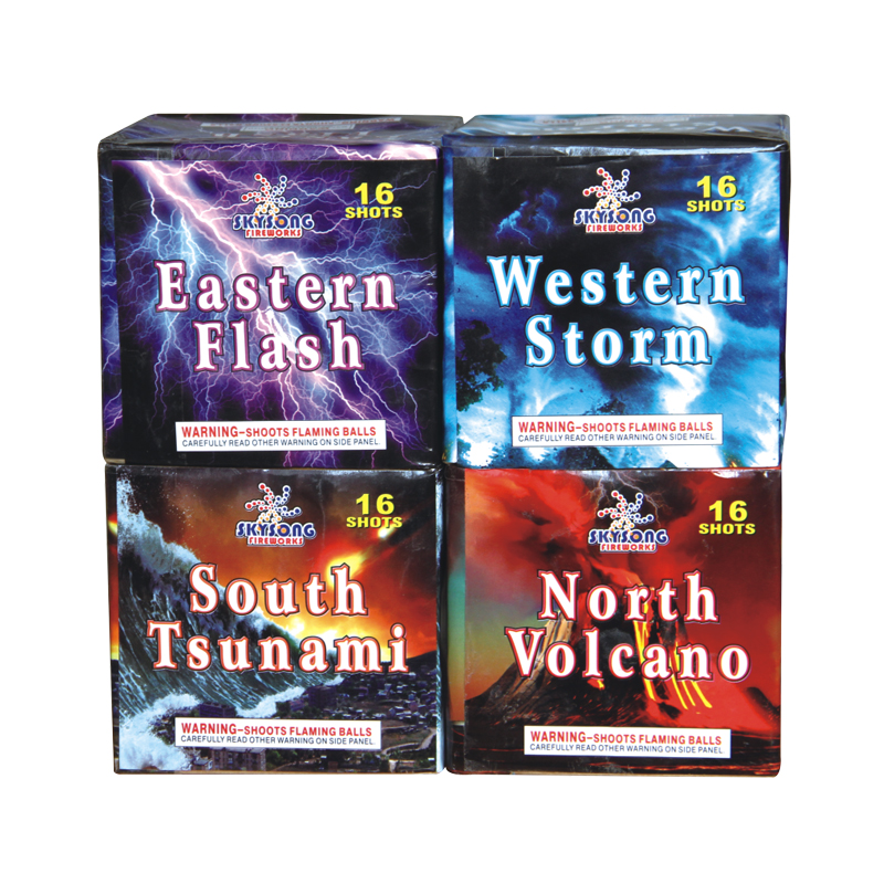 Western Storm/ North Volcano/Eastern Flash/South Tsunami Assorted 16Shots