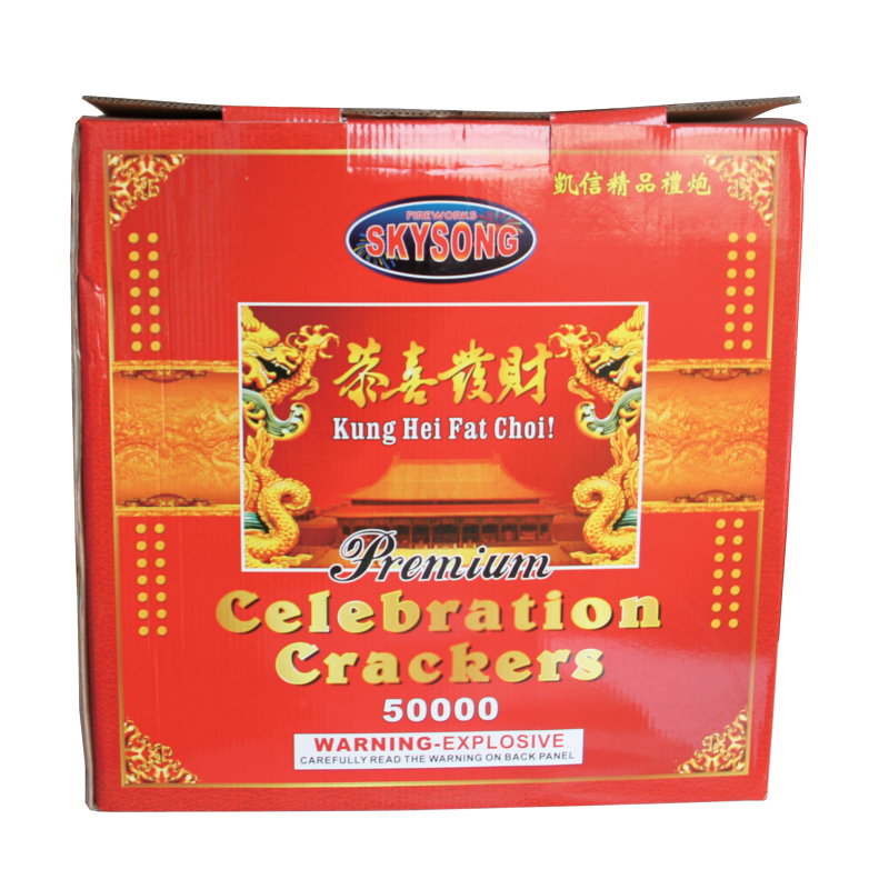 Celebration Crackers 50000 - Premium (box) Celebration Crackers 50000 - Premium (box)
