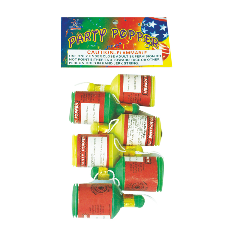 Party Popper 6pcs Pack Party Popper 6pcs Pack