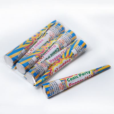 Conic Party Popper (6")