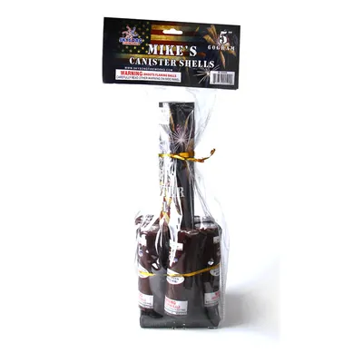Mike's Canister Shells 5" with PVC pack