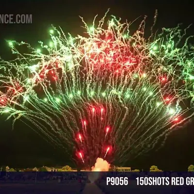 150Shots Red green  crossette