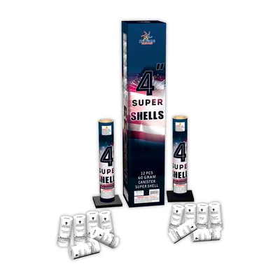 4" Super Shell 60Gram