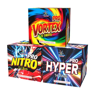 Nitro Pro 9Shots /Vortex Pro 12Shots /Hyper Pro 16Shots Assorted