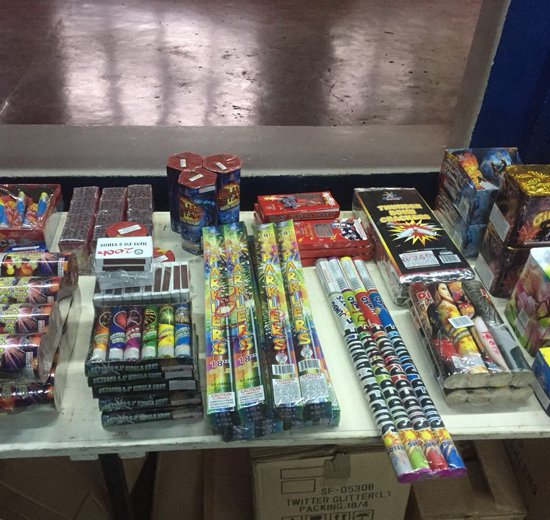 Fireworks shop