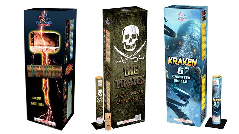 warhammer Kraken The pirates canister shells